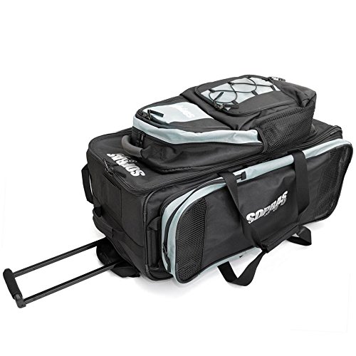 Sopras Sub Trolley AllInOne Travel Rolling Gear Bag with Detachable