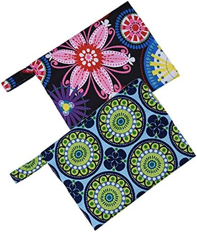 Reusable Cloth Menstrual Pads and Cups - Breast Pads,Diaper Wet Dry Bag (one size, style01)