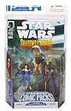Star Wars Comic Packs Leia Organa and Prince Xizor Action Figure 2-pack with Shadows of the Empire Comic Book Issue #5