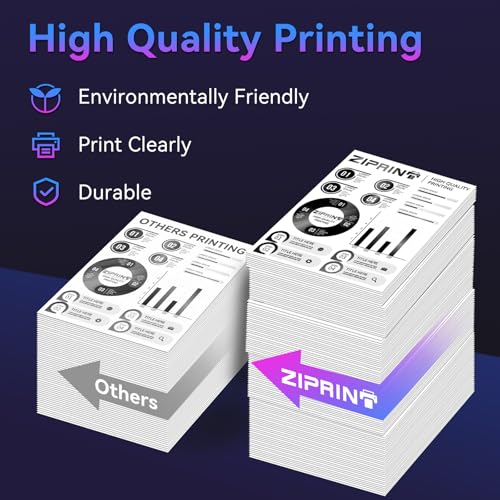 ZIPRINT TN2510XL TN-2510XL Compatible for Brother HL-L2400DWE Toner TN2510XL for Brother MFC-L2835DW Toner MCF-L2800DW MFC-L2827DW MFC-L2860DWE DCP-I2620DW DCP-L2627DW DCP-L2660DW(Black) *4P) )