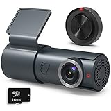 GOLUK T3 Dash Cam Full HD 1080P Night Vision WiFi with Wide Angle,WDR Dashboard Camera DVR Camcorder-G-sensor Parking Security and Loop Recording