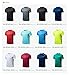 CLSL TM-MTS03-SWZ_Large Tesla Men's HyperDri Short Sleeve T-Shirt Athletic Cool Running Top MTS03