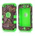 Touch 4 Case,touch 4 Cases,ipod Touch 4 Case,ipod Touch Generation 4 4th Case,yuncase Touch 4 Hard Case with 3in1 Hybrid Hard Cover for Ipod Touch 4 4th Generation