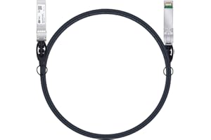 H!FIBER.COM H!Fiber SFP+ Cable, 10G SFP+ DAC, 2M(6.6ft), Passive Direct Attach Copper Twinax Cable for Cisco SFP-H10GB-CU2M, Ubiquiti UniFi UC-DAC-SFP+, Meraki, Mikrotik, Intel, Fortinet, Netgear and More