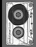 Vintage Retro Mixtape Old School 80s Blank Cassette Composition Notebook: College Ruled Writer's Notebook/Journal for School / Student / Teacher / Music Lover (Retro Old School Composition Books)