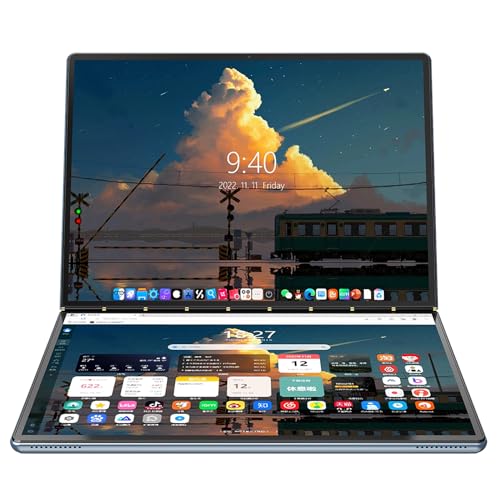 Ruchonin Dual Screen Laptop
