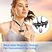Charmast Bluetooth in Ear Headphones Wireless Earphones Magnetic Earbubs IPX7 Waterproof Noise-Cancelling Sports APTX for Running Exercise Gym (cm-7 Pro Blackout)