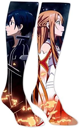 Comfortable Catch_Sword the_Art Moment_Onlin Long Socks High Socks Knee High Thigh Stockings