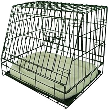 small sloping dog crate
