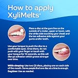 XyliMelts Dry Mouth Relief Discs Mild Mint 40 Count - Xylitol Adhering Tablets view 4