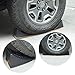 DEDC Heavy Duty Wheel Chocks for Caravan Car Wheel Stoppers Tire Chocks 4 Pack, RV Trailer ATV Truck Tire Wheel Blocks