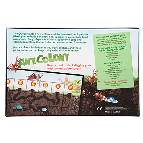 Ant Colony Kids Game - A Fun Cooperation for Young Kids - Does Not Require Reading Skills