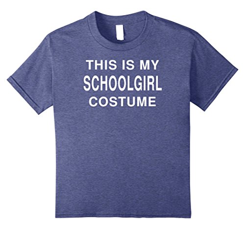 This Is My Schoolgirl Costume: Funny Halloween T-Shirt
