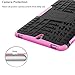 Mignova Galaxy Tab S3 9.7 Case, Hybrid Protection Cover Built-in Kickstand Skin Case for Samsung Galaxy Tab S3 9.7 inch (2017 SM-T820 T825) + Screen Protector Film and Stylus Pen (Pink)