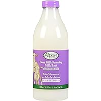 ALPEN SECRETS Goat Milk with Lavender Oil Foaming Milk Bath (Pack of 2), 4.06 pounds
