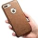 iPhone 7 Plus Case by CIVPOWER [Vintage Classic Series] Premium PU Leather Case Protective Back Cover with [Ultra Slim] for Apple iPhone 7 Plus (Brown)