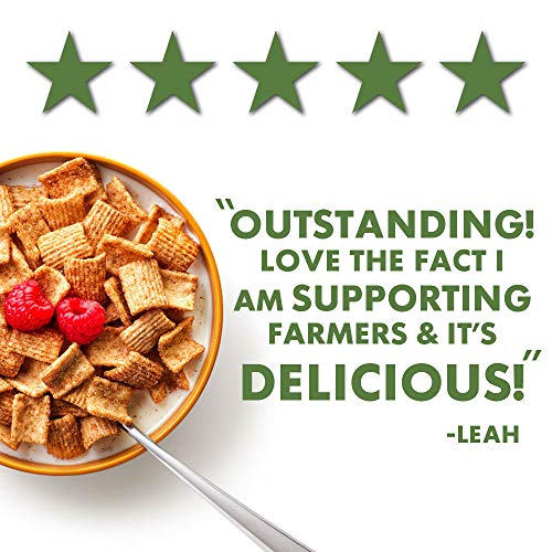 Cascadian Farm Organic Cereal, Cinnamon Crunch, Whole Grain Cereal, 9.2 oz