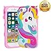 3D Pink Unicorn Case for iPhone 6 6S 7 8 (4.7