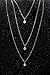 Venusvi Multi-layer Bohemia Necklace choker for Women and Girls