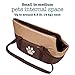 Animals Favorite Pet Carrier Bag, Airline Approved Under Seat Soft-Sided Travel Pet Carrier with Plush Bed for Dog and Cat
