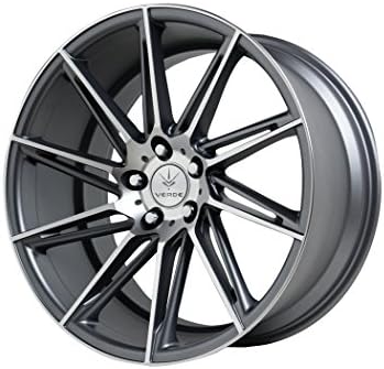 Verde Wheels - V25 Quantum Matte Graphite/Machined Wheel 20x10.5"/5x120mm/+42mm Offset