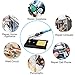Soldering Iron Kit, MTSZZF 60W 110V-Adjustable Temperature Control Electronics Welding Iron Kit with ON/OFF Switch Soldering Iron Gun Kit Toolkit