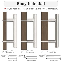 Probrico 5 Pack 64mm(2.5inch) Hole Centers Cabinet