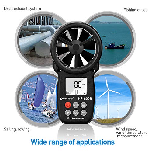 HoldPeak 866B Digital Anemometer - Image 6