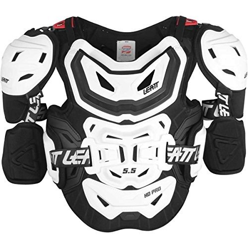 Leatt 5.5 Pro HD Chest Protector-White-Adult