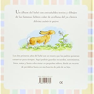 Mi diario de bebé (basado en adivina cuánto te quiero) (Spanish Edition)
