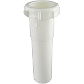 Keeney 40-6WK Extension Tube, White, 1-1/2-Inch by 6-Inch