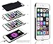 Antye Wireless Charger Charging Receiver Case for iPhone 6 / 6S, Ultra Slim Qi-Compatible Phone Back Cover, Matte Coated Finish, with Flexible Connector