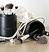 beauty Lally Professional Make Up Brush Set, Synthetic Hair, Giving You Full Coverage For Everyday Use, Soft, No Shed At All, Case and Mirror, Pack of 10