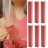 Burgundy Marsala Hair Dye | PLUM RED Temporary Hair Color | With Shades of Brick Brown Set of 6 Temporary Hair Dye | Color your Hair Burgundy in seconds with temporary HairChalk