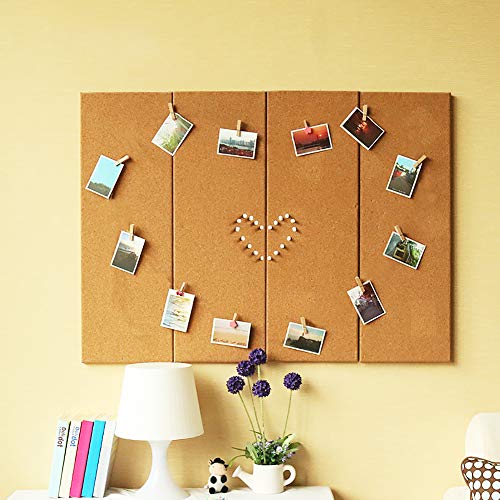 50 PCS Push Pin Clips Push Pins Tacks with Wooden Clip for Paper Photos Notes Artworks School Craft Project, Perfect for Wall, Cork Boards and Bulletin Boards - Thumbnail 7