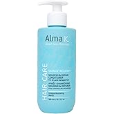 ALMA K Smooth Curls Conditioner - Hair Conditioner for Women - Moisturizing Conditioner with Avocado Butter - Curly Hair Conditioner - 10.1 oz