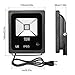 LE Outdoor Led Flood Lights, IP65 Waterproof, 10W RGB, 16 Color Changing, 4 Lighting Modes, Plug in Security Lights with Remote Control, for Home, Backyard, Patio, Garage and More