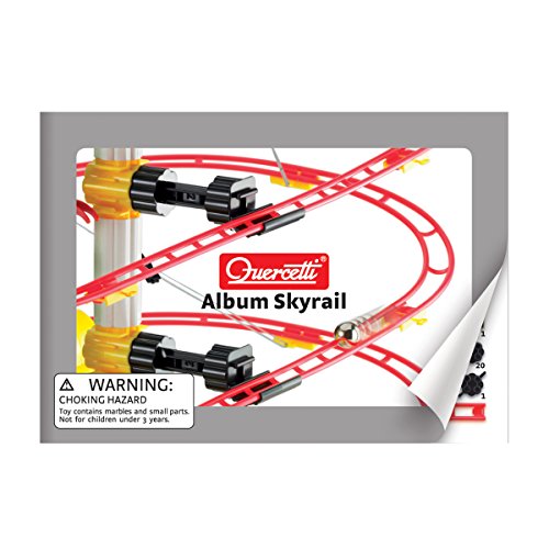Quercetti Skyrail Marble Run Roller Coaster 250-pc. Set