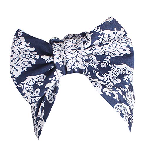 Women Hats Fashion, ZOMUSAR Women Retro Country Garden Printing Bow Hat Turban Brim Pile Cap (G) - Thumbnail 7