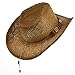 Outback Tea Stained Straw Hat-Shade Off Tea Stain