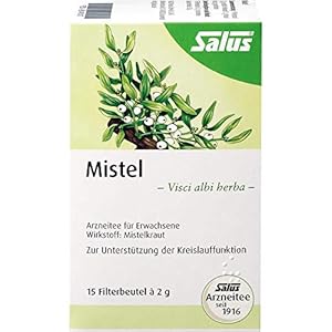 MISTEL ARZNEITEE Visci albi herba Salus Filterbtl. 15 St