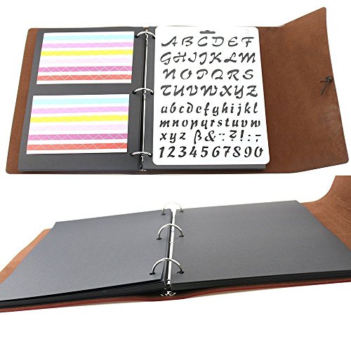 Regali Di Natale Per Lui Fai Da Te.Xiujuan Album Fotografico Pagine Nere Album Portafoto Ricordi Fai Da Te Vintage Scrapbook Regali Natale San Valentino Regalo Di Anniversario Di Compleanno Per Per Lui Lei Uomo Donna Caffe Dewei Negozio Di