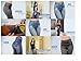 Comfortisse Women's Jean Jeggings Denim Look Tights Spandex Leggings Small/Medium, Blue
