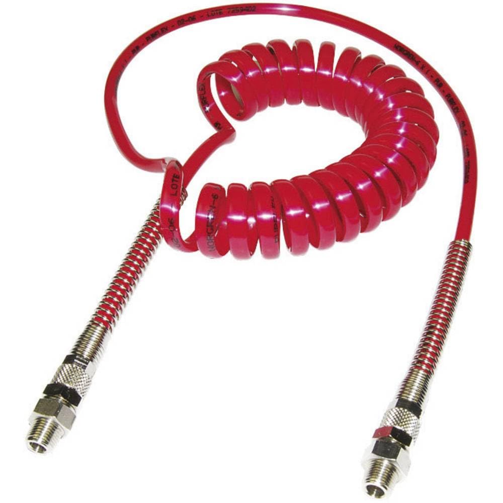 Norgren Spiral Hose PU311000428 Red Inner Diameter: 6.5 mm 9 Bar Pack of 1