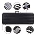 Yaheetech ABS Electric Guitar Case Elegant Hardshell Case for Strat/Telecaster Style Flight with Lock Latch Keys Black