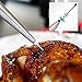 Steel Turkey Baster & Barbecue Basting Brush, with Flavor Injector and Cleaning Brush - By MiiKO