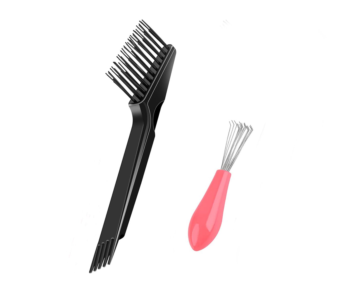 2pcs Hair Brush Cleaning Tool, Metal Wire Rake Hair Brush Cleaner, Hair Brush Cleaner Tool Comb Cleaner Hair Brush Cleaner Comb Brushes Hair Dirt Remover Brush