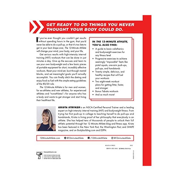 The 12-Minute Athlete: Get Fitter, Faster, and Stronger Using HIIT and Your Bodyweight