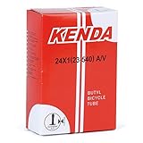 Kenda Mountain Bicycle Tube - 32mm Schrader Valve - 24 x 1