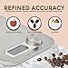 Ellessi Food Weight Scale. Battery Free Digital Kitchen Scales 11lb 5kg. Stainless Steel Macro Scale